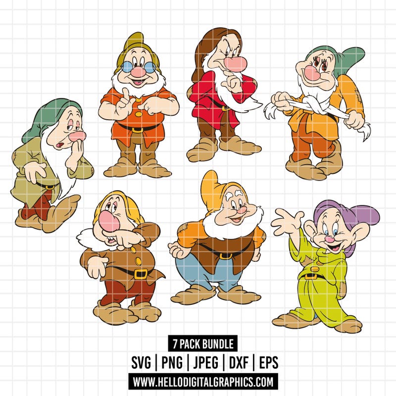 Dopey Dwarf Pattern - Etsy