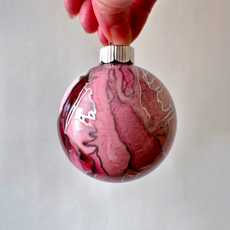 Hand Painted Shatter-Resistant Ornament image 2
