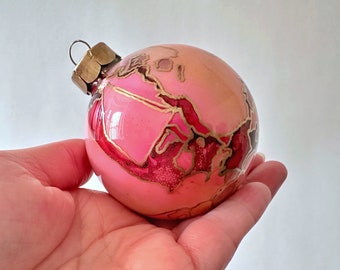 Colorful Hand-Painted Ornament - Ready to Ship