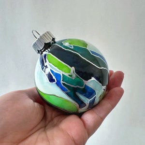 Christmas Ornament - Hand Painted Holiday Decoration