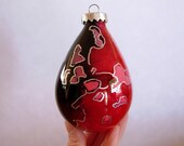 Hand Painted Glass Ornament