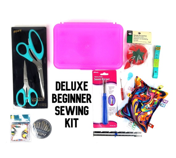 Sewing Kit Deluxe Beginner Sewing Kit Sewing Notions Etsy