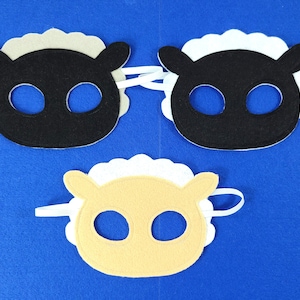Sheep Mask - Lamb Mask - Kid&#39;s Mask