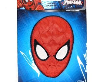 Spider Man Iron On Applique - Spider-Man Emblem - Marvel - Spider-Man - Cape - Spider Man Costume - Applique - Iron On - Spiderman