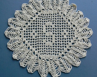 Custom Crocheted Initial Doilies "S"