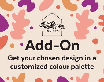 Colour Palette + Customization Add-On