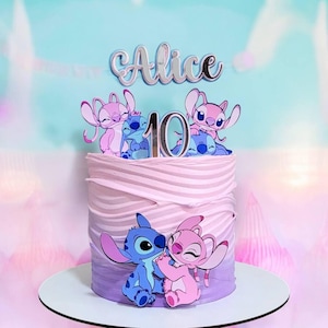 Stitch Cake Topper - Personalized Stitch Cake Topper