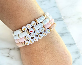 Personalized Name Bracelet – Customized Bracelet , Mother's Day Gift, Minimalist Custom Jewelry for Women