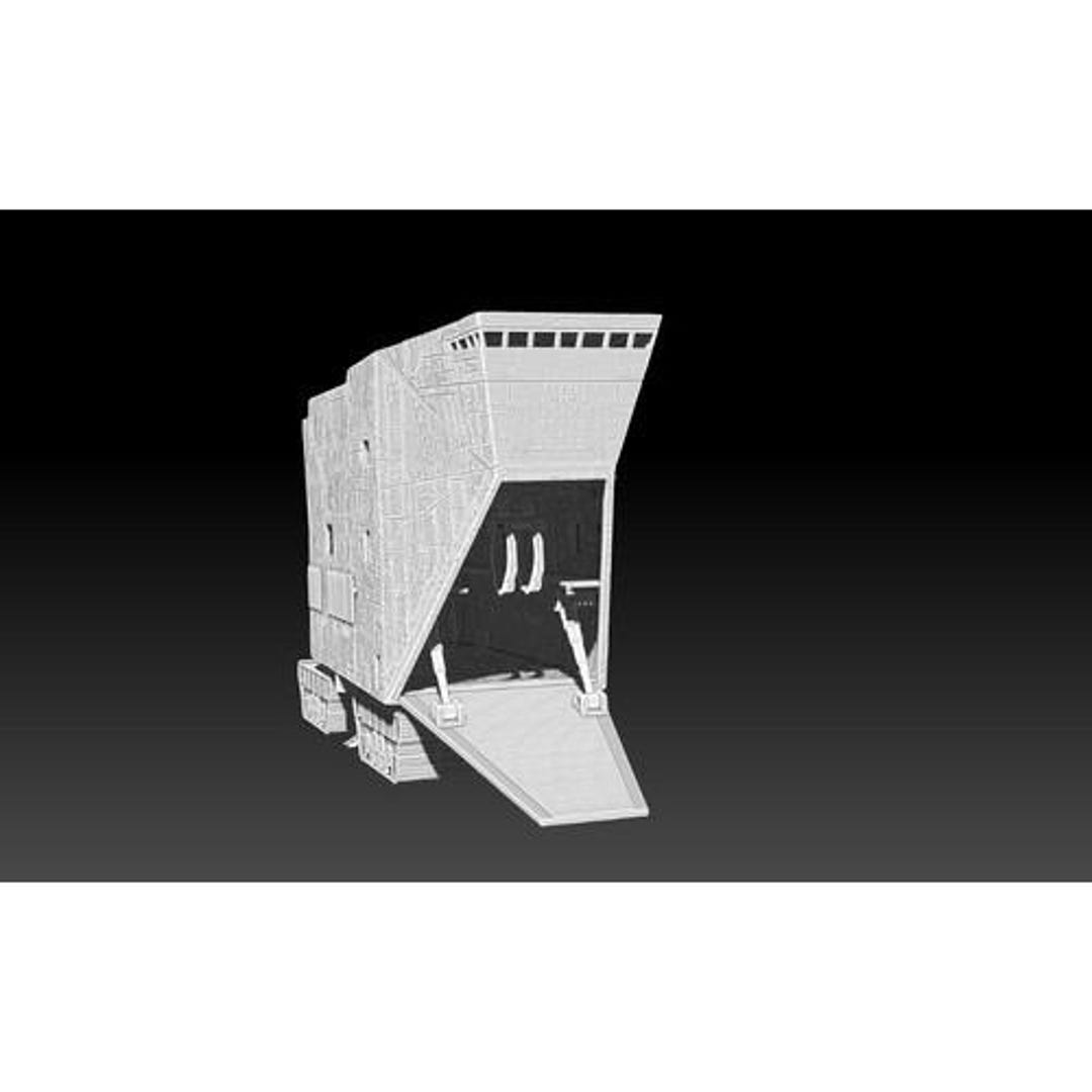 Sandcrawler ( Digger Crawler) for 3.75 Inch (1:18) Scale Figure Diorama ...