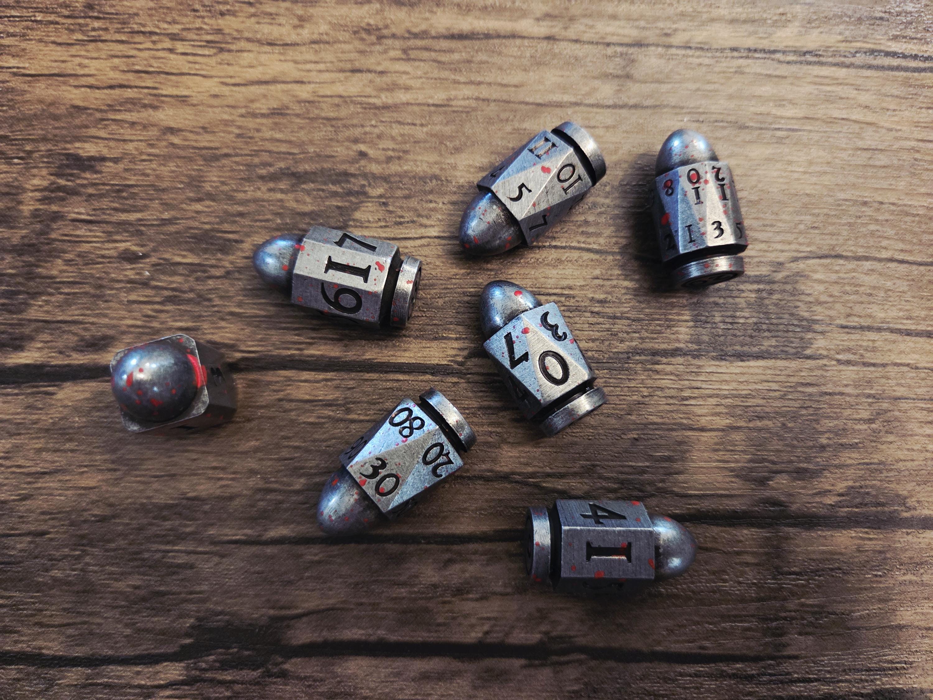 Bullet Dice Set D&D Dice DND - Etsy