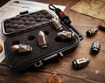Bullet Dice Set D&D Dice  DND