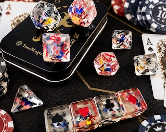 Poker Dice Set (11pcs)  D&D Dice DND