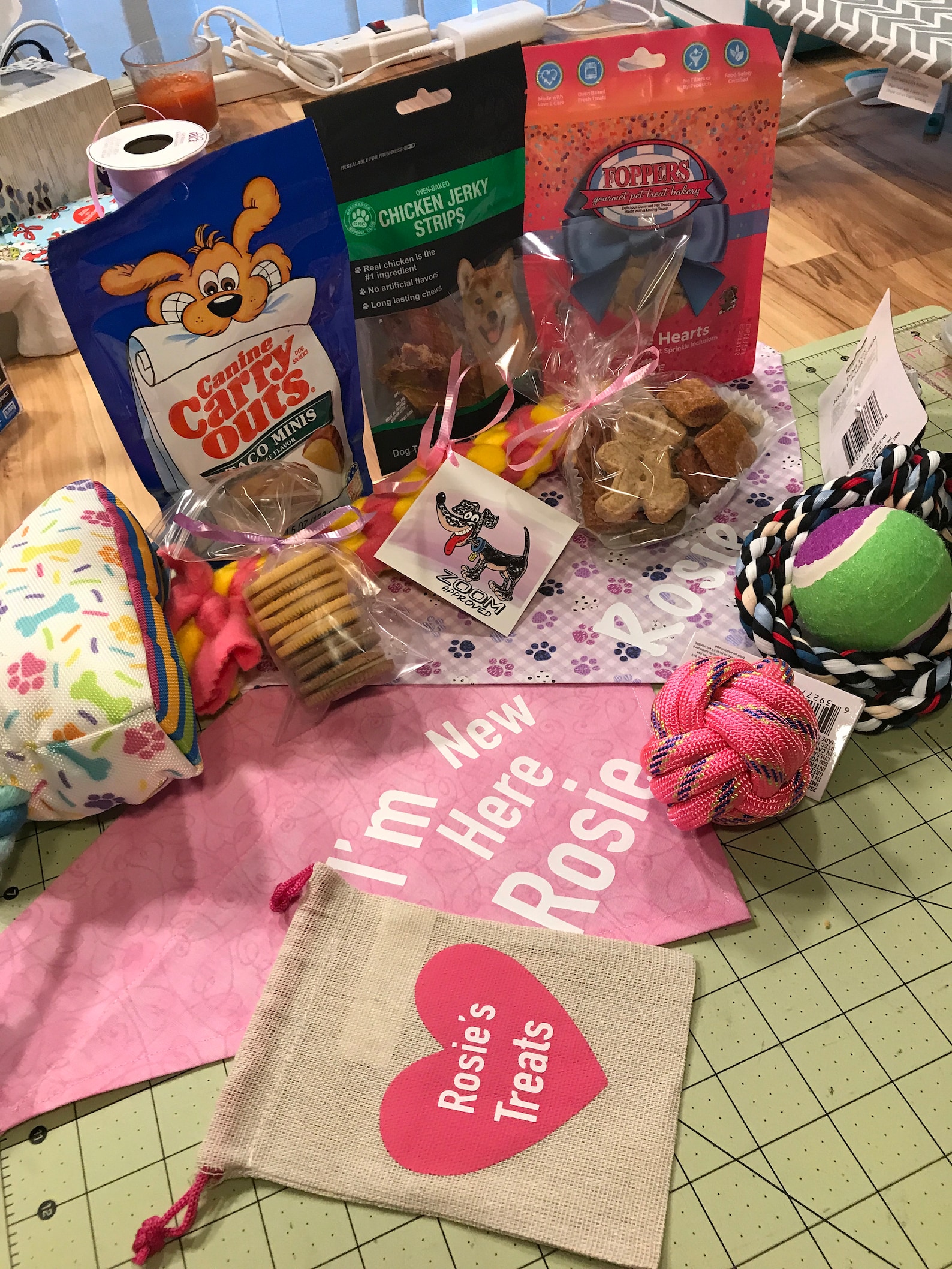 Dog Gift Box Personalized Gift Basket New Dog Gift Box New Etsy