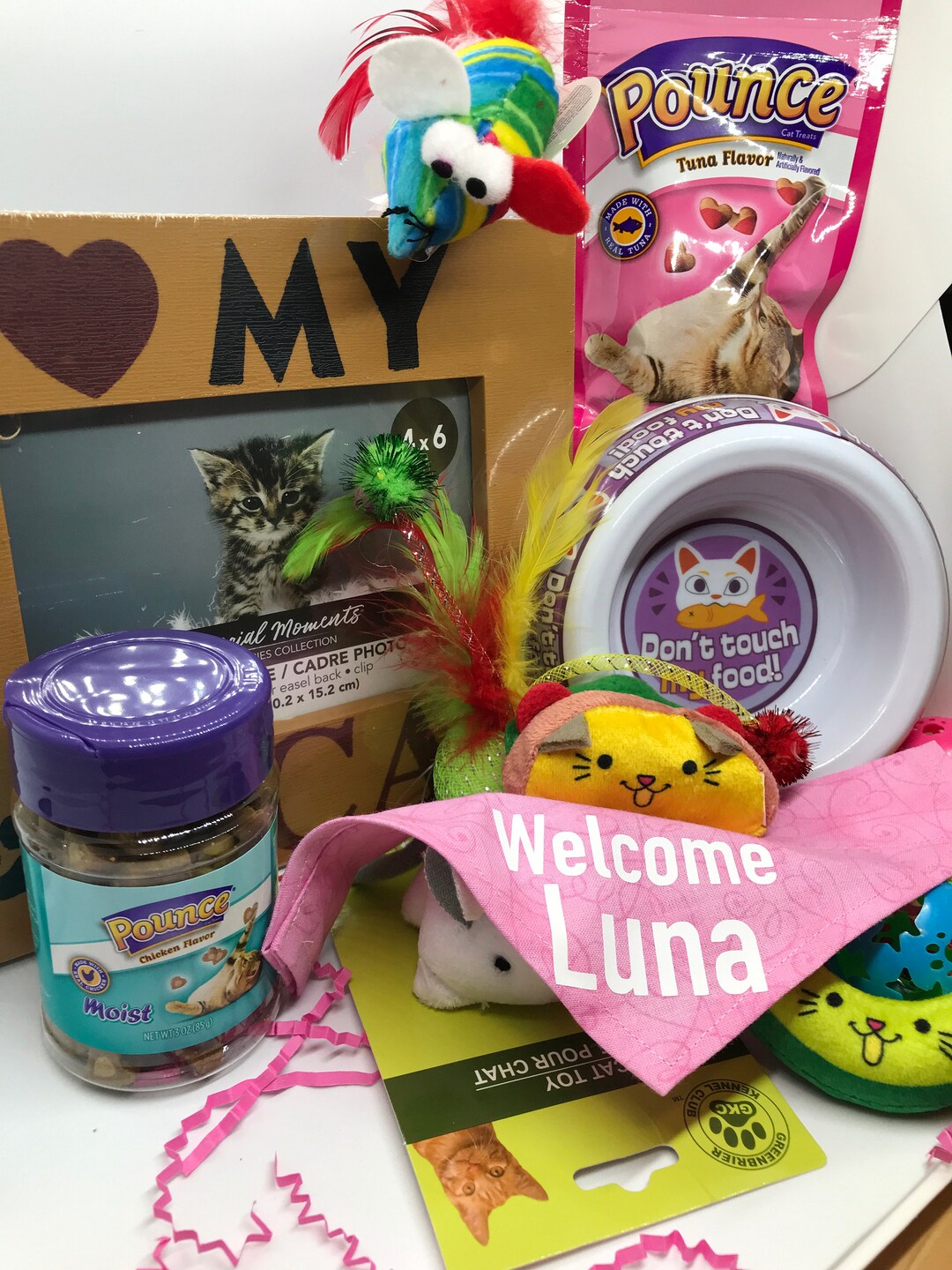 Cat Gift Box Cat Gift Basket Cat Toys Cat Gift for Girl Etsy