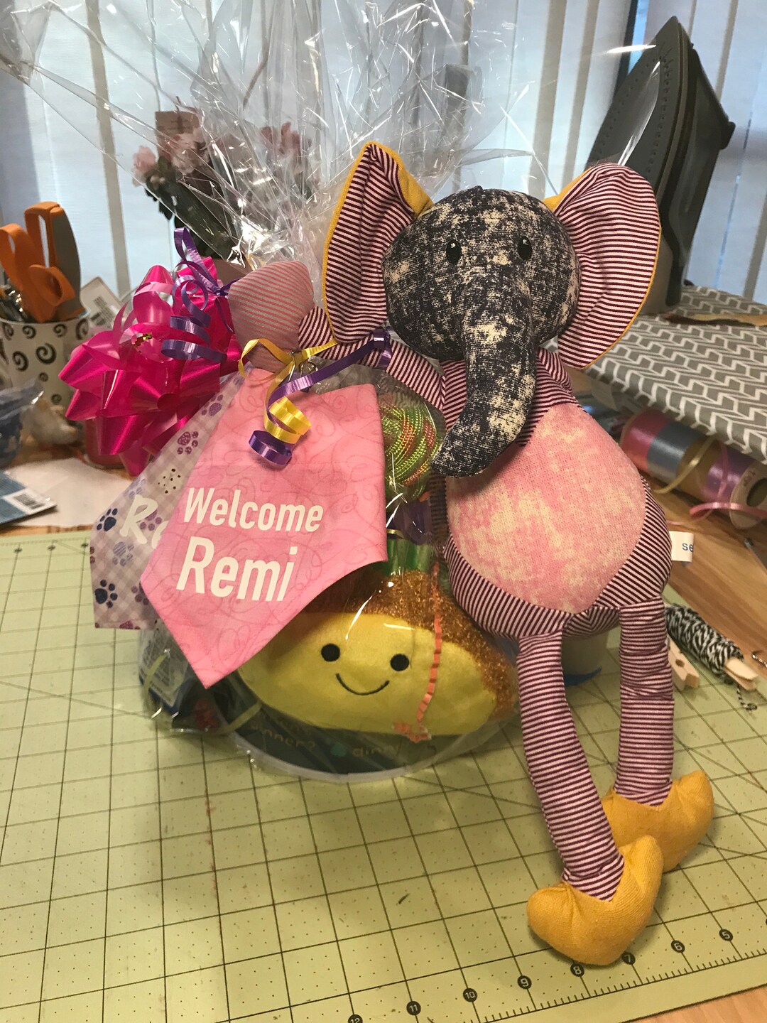 Personalized Dog Gift Basket Dog Gift Box Dog Cookies Dog Toys Dog Get Well Basket New Dog Gift