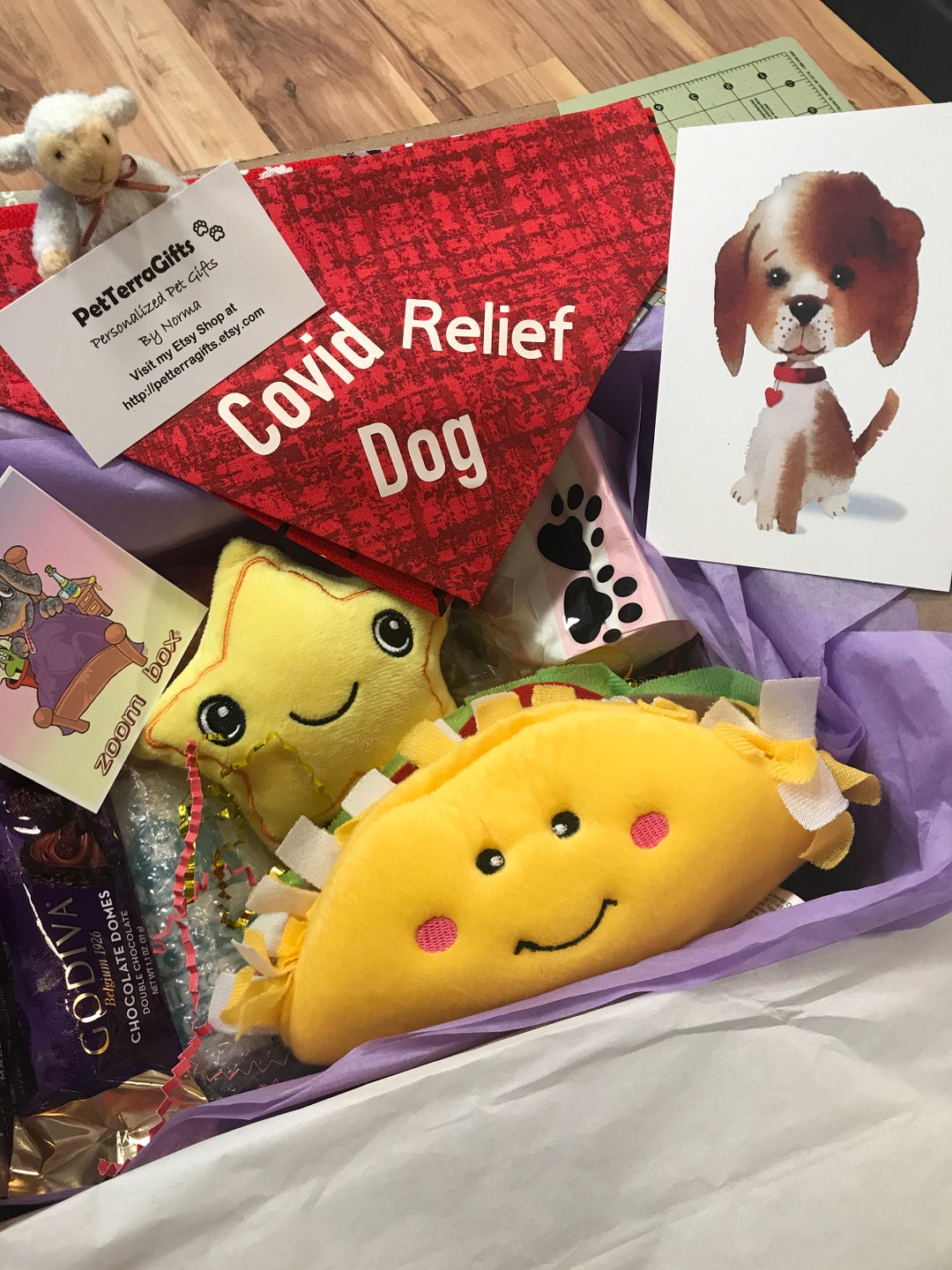 Personalized Pet and Owner Gift Box Set Pet Gift Box Dog Gift Box Etsy