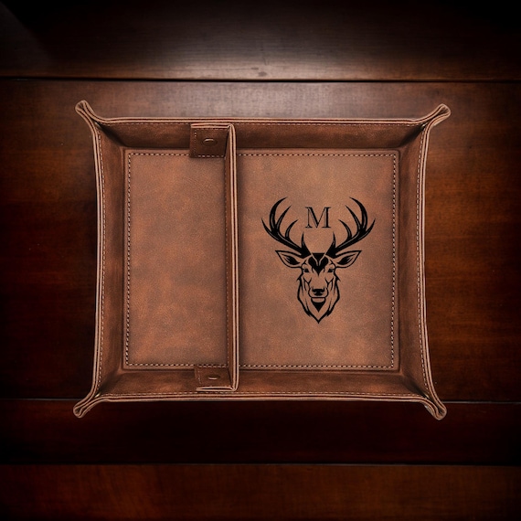 3 Top-Rated Personalized Leather Valet Trays for the Modern Man