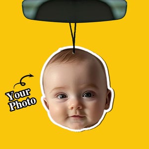 Custom Air Freshener, Personalized Car Scent, Photo Air Freshener, Personalized Air Freshener, Car Freshie,Picture Freshener,Gift for Couple