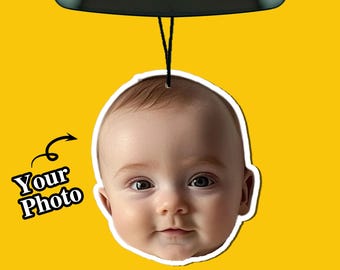 Custom Air Freshener, Personalized Car Scent, Photo Air Freshener, Personalized Air Freshener, Car Freshie,Picture Freshener,Gift for Couple