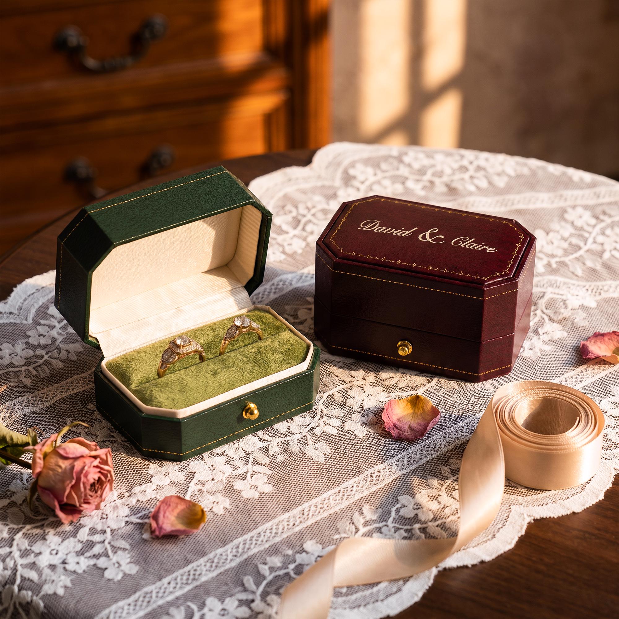 Vintage Ring Box - Etsy