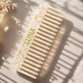 Wedding Bridesmaids Gift, Custom Hair Comb, Custom Initial Acetate Hair Comb, Marble Hair Comb, Pocket Hair Comb, Bridal Gift, Engraved Comb
