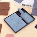 Custom Passport Holder with Gift Box, Custom Luggage Tag - RFID Passport Cover, Travel Gift for Couple, Tour Group Gift, Passport Wallet