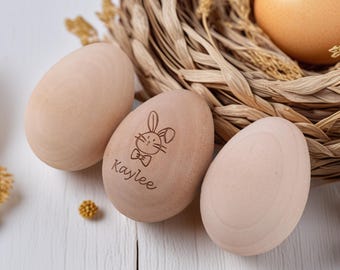 Easter gifts, Personalized Wooden Egg, Musical Easter Decor, Heirloom Easter Egg, Custom Spring Gift, Easter Basket Stuffers, Unique
