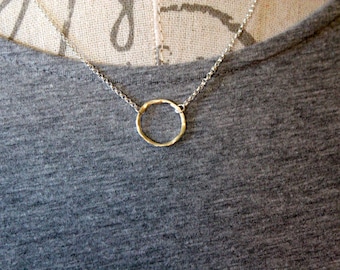 Sterling Silver Jewelry, Sterling Silver Necklace, Circle of Life Necklace