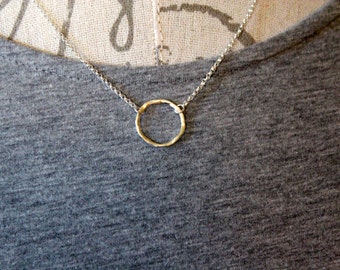 Sterling Silver Jewelry, Sterling Silver Necklace, Circle of Life Necklace
