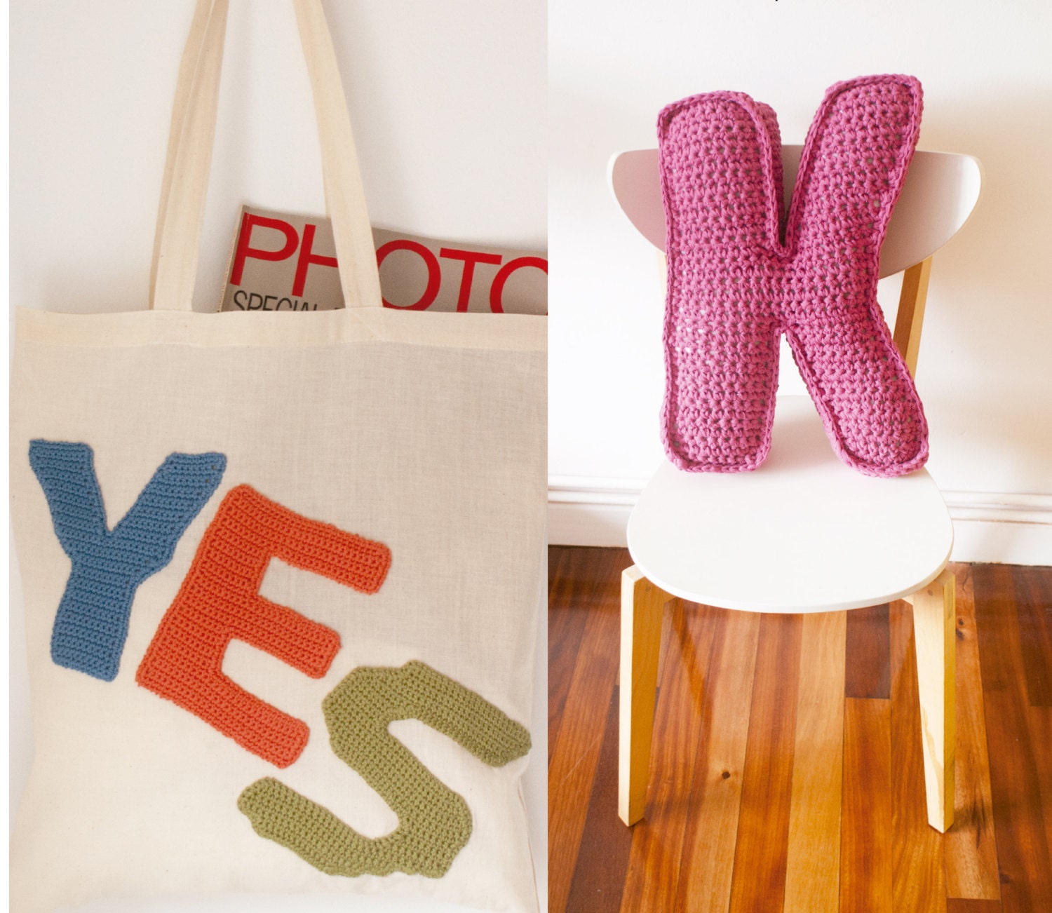 Crochet Pattern Letter M 3D Pattern Instant Download PDF Etsy