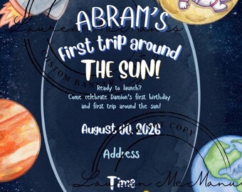 Invitación al Primer Viaje Alrededor del Sol