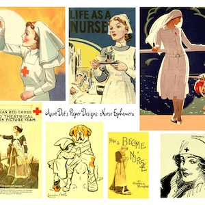 Vintage Nurse Prints - Etsy Australia