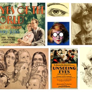 Vintage Eye Ephemera 10 Seiten mit Bildern für Junk Journals, Journals, Kartenherstellung, Kunstprojekte