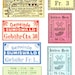 Random Vintage Labels 3 Pages of Embellishments for Junk Journals ...