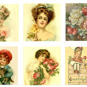 Vintage Valentine Images: 1800s-1900s Ephemera for Junk Journals (Digital Download)