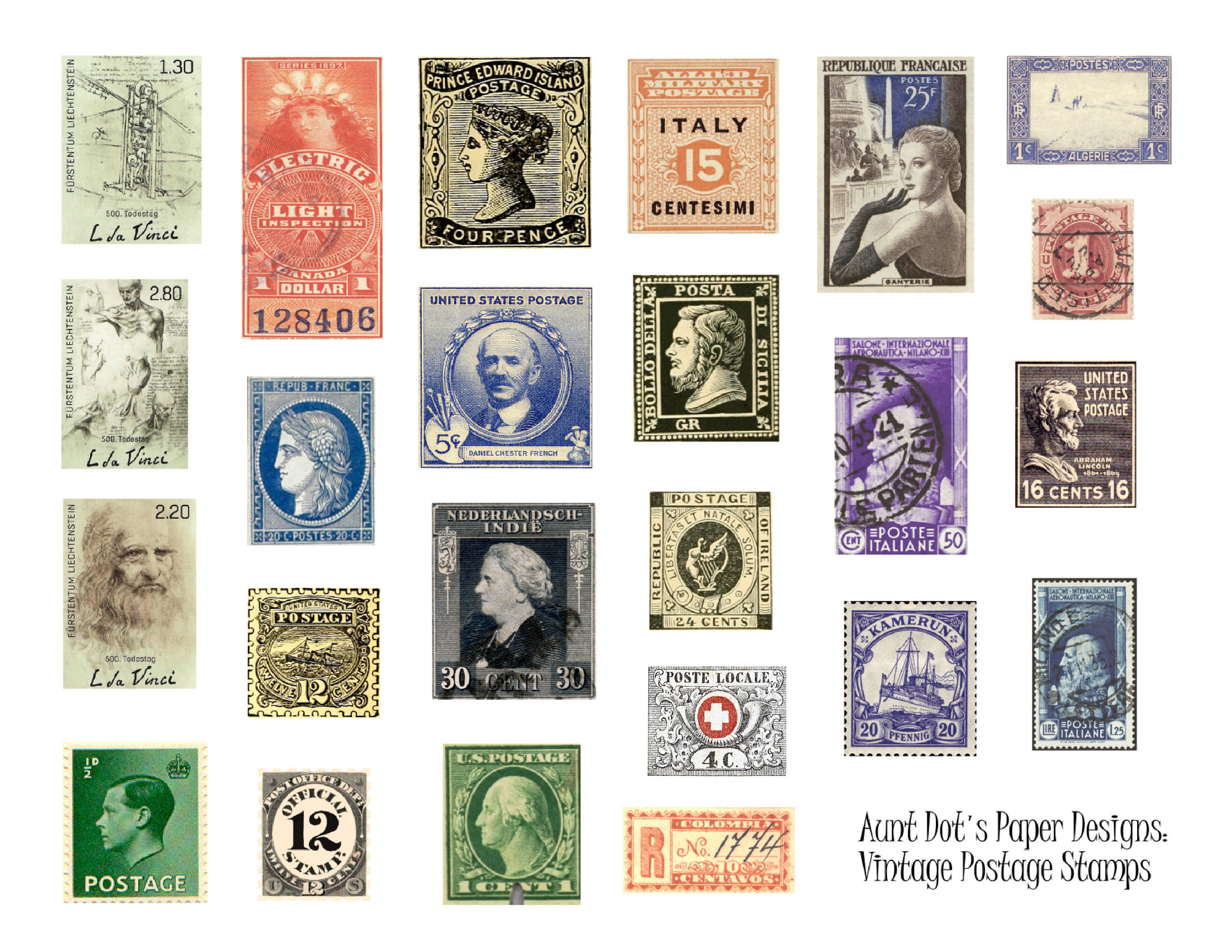 Vintage US Space Postal Stamps Editorial Image - Image of historic,  celebrate: 85362460