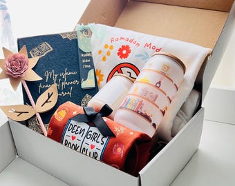 Bookish Muslim Gift Box | Islamic Bookmark, Tumbler & Sweatshirt