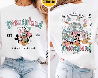 Disneyland Est. 1955 Sweatshirt, Mickey and Friends Sweater