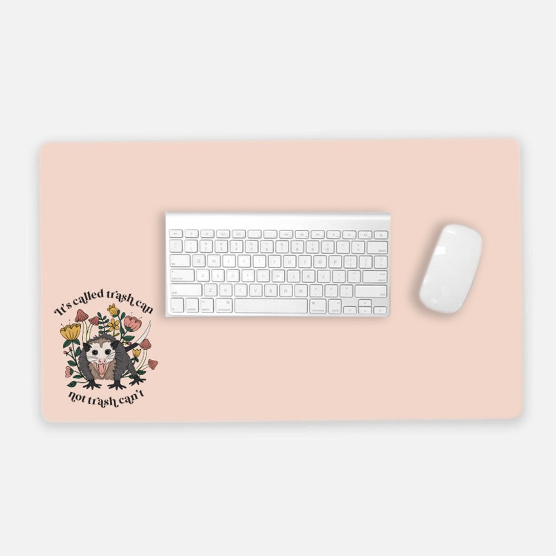 Possum Desk Mat Computer Desk Mat Large Decorative Desk Mat Etsy