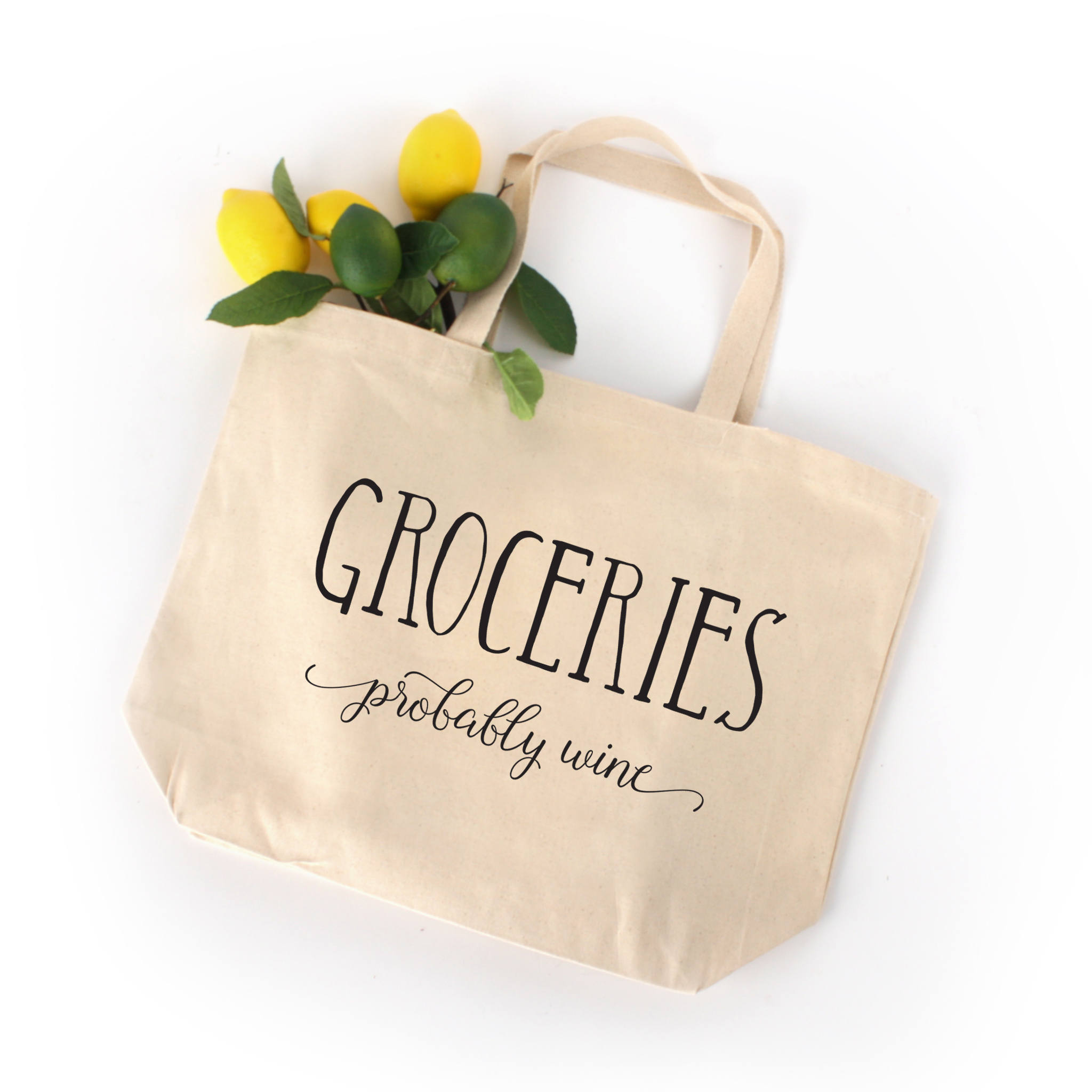 Funny Tote Bag Grocery Bag Wine Funny Grocery Tote Bag Canvas Etsy