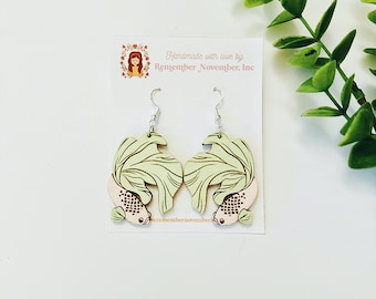 Betta Fish Earrings