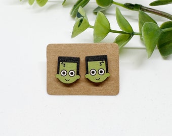 Halloween Monster Earring Studs
