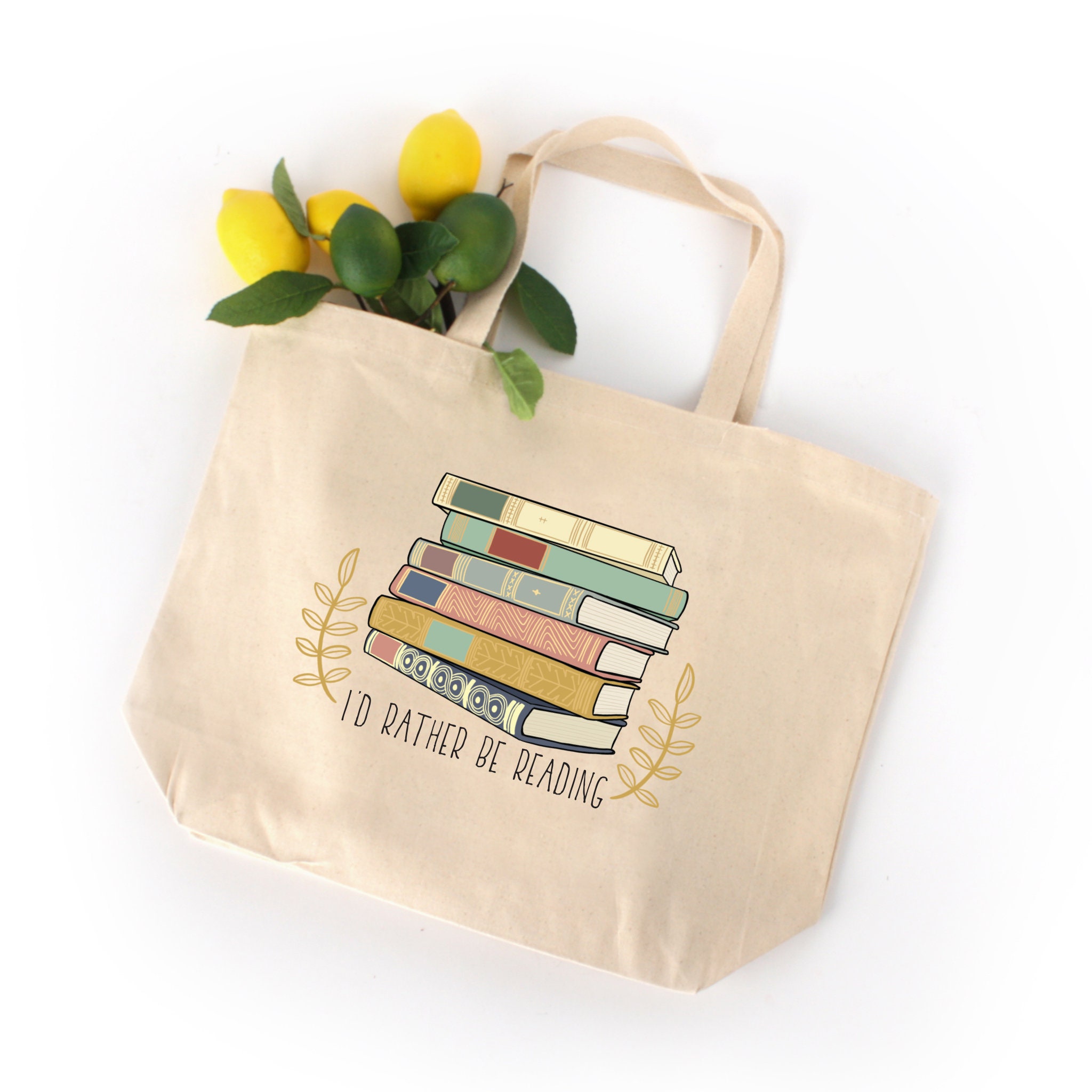 Åh gud Peru bøf Book Stack Tote Bag Book Bag Book Lover Tote Bag Grocery Bag - Etsy