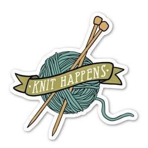 Knitting Sticker bild 2