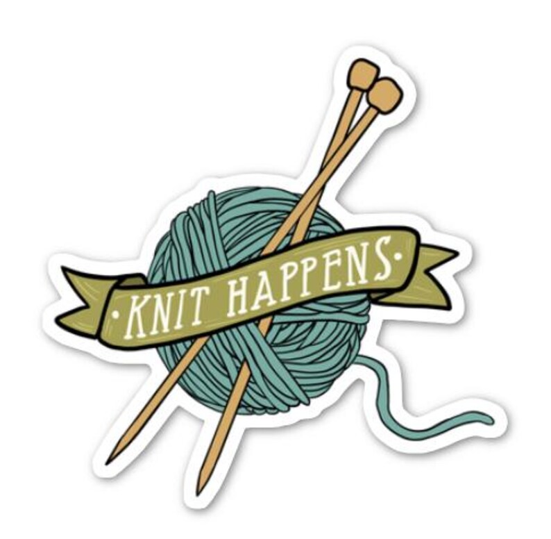 Knitting Sticker bild 2
