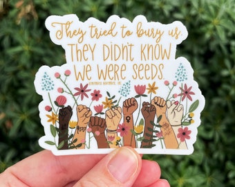 Feminist Vinyl Sticker: Women Empowerment, Reproductive Rights