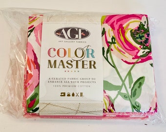 Color Master, Life is Pink Edition no.2,  Art Gallery Fabric 10 Fat Quarter Bundle