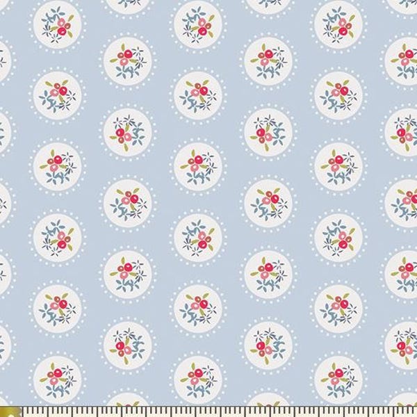 Charleston Collection, Pavilion Teacup, Art Gallery Fabric Choose your cut, Cotton Quilt Fabric