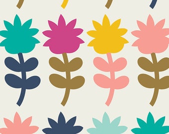 Dutch Bloom in Spring, Blush Collection by Dana Willard Art Gallery Fabric, Choose your cut
