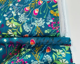 Art Gallery Fabric Legendary Collection Meadow in Bold Choose your cut, Cotton Quilt Fabric